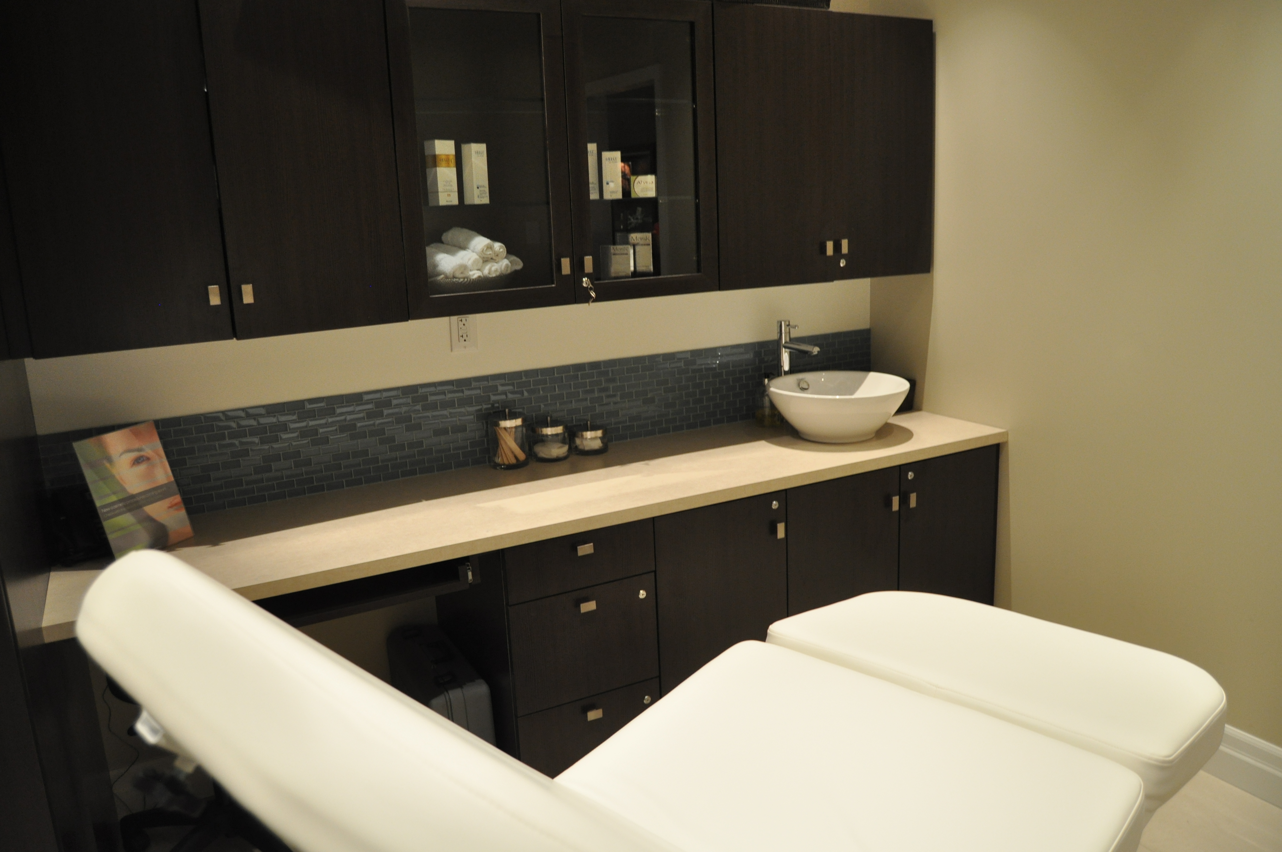 Microdermabrasion Treatment and Chemical Peel Treatment Room at DermaSpa Ajax Pickering in Durham Region